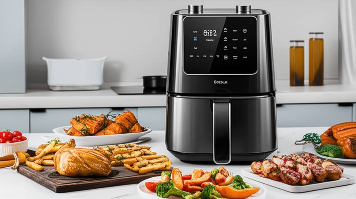 نقد و بررسی سرخ کن بدون روغن بریلوکس KFA8508V | کامل