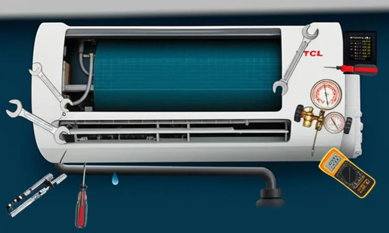 مشکلات رایج کولر گازی TCL | راهنمای کامل عیب یابی و تعمیر