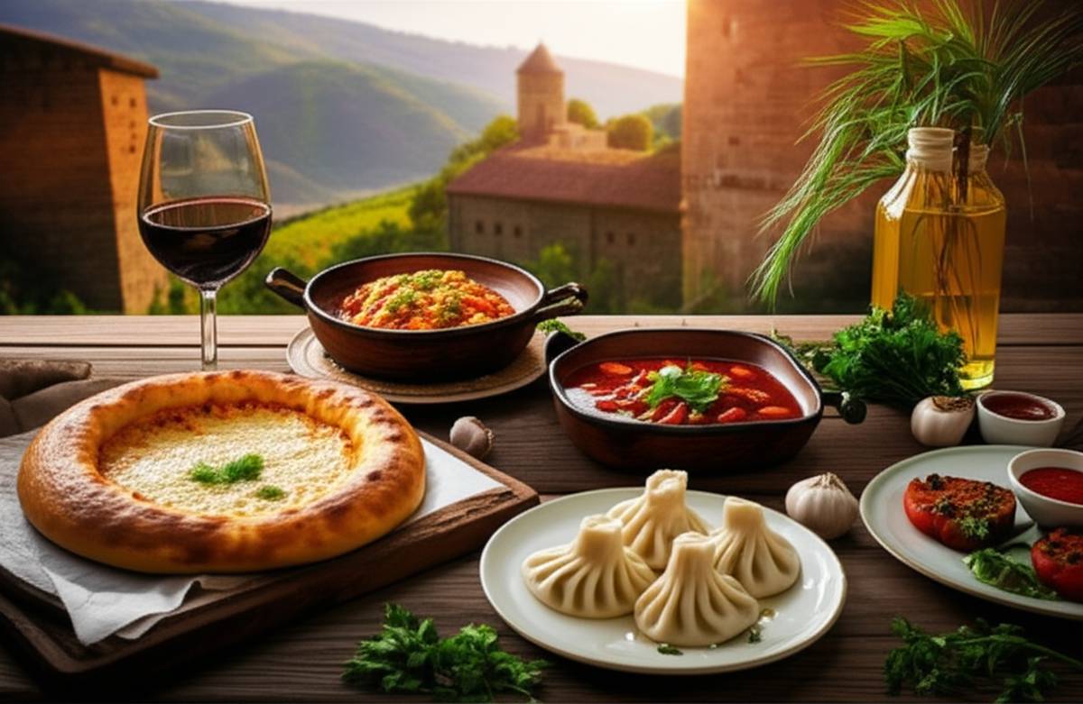 بهترین خوراکی های گرجستان: تجربه غذایی بی نظیر در سفر