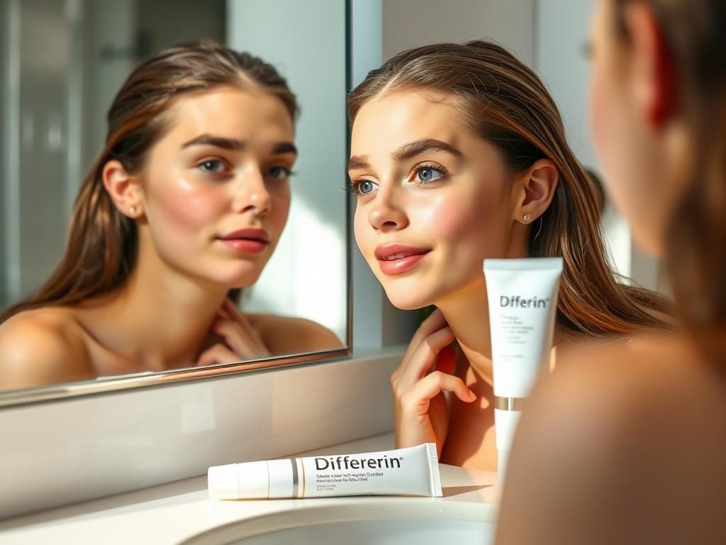 پماد دیفرین برای چیست ؟ کاربردهای آن در درمان جوش و لک صورت