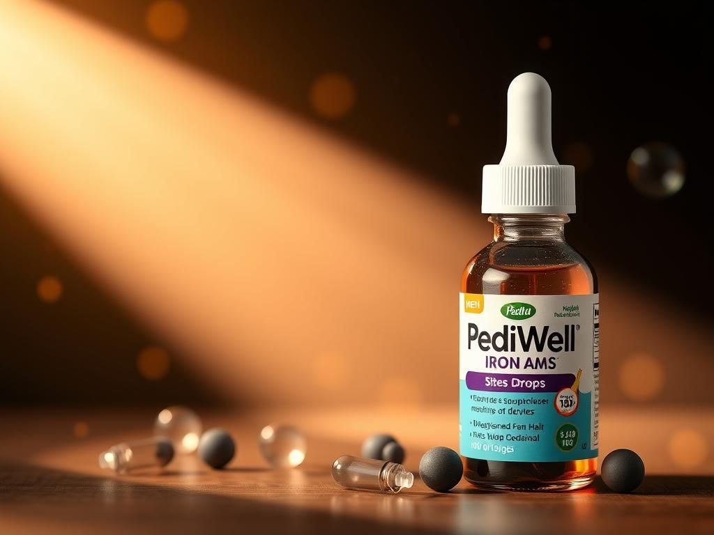 قطره پدیاول آهن ای ام اس | نقد و بررسی جامع برای کودکان