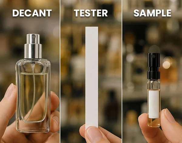 تفاوت دکانت عطر با تستر ادکلن چیست؟